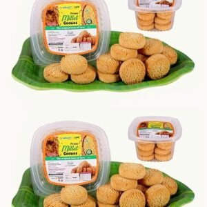 Proso Millet Cookies 300g (2 * 150g) Pack of 2 Tasty and Nutritious Millet Cookies