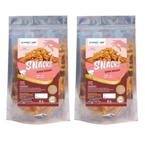 Millet Life Kodo Millet Snacks 400g (2 * 200g) Tasty and Nutritious Chakli/Murukku
