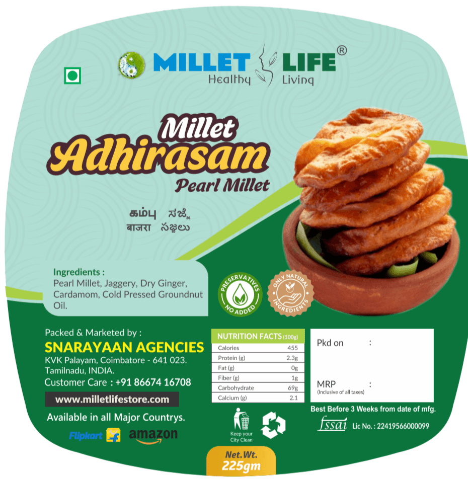 Pearl Millet Adhirasam
